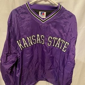 Vintage Kansas State University windbreaker